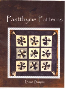 Pastthyme Patterns ~ BLUE BAYOU ~ 1  Charm Pack ~ Quilt Measures 20" x 20" - Picture 1 of 3