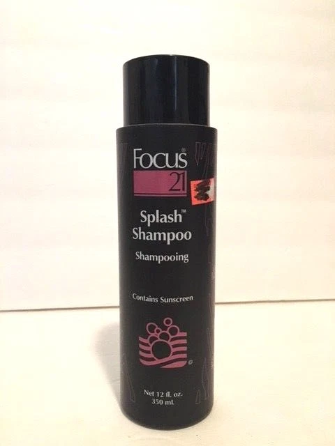 NUEVO CHAMPÚ FOCUS 21 SPLASH CHAMPÚ CHAMPÚ 12 OZ CONTIENE PROTECTOR SOLAR DIFÍCIL DE ENCONTRAR! Foto 1 de 1
