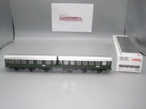 Märklin HO 43172 DB deutsches Personenwagen-Paar Marklin SoMo #7132 - Picture 1 of 4