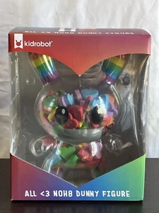 2023 Kidrobot NOH8 Campaign (All Love NOH8) 8” Dunny Figure - Picture 1 of 6