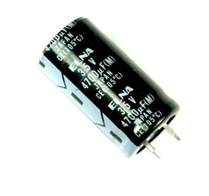 4pcs Elna 4700uF 35v 105c condensatore elettrolitico radiale made in Japan - Foto 1 di 1