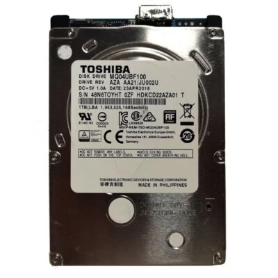 Toshiba 1TB MQ04UBF100 2.5" USB 3.0 Portable External HDD Hard Disk Drive - Image 1 of 3