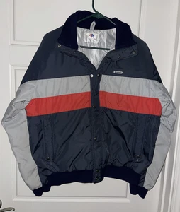 Vintage Descente Jacket Mens Large Down Insulated Japan Ski Coat 80s - Picture 1 of 7