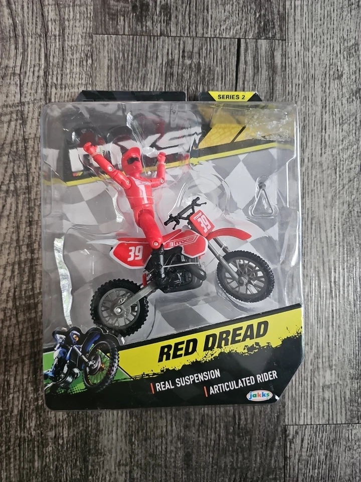 Jakks 2011 MXS Moto Extreme Sports Serie 2 Rojo EH Motocicleta de Corredor...L2  Foto 1 de 1