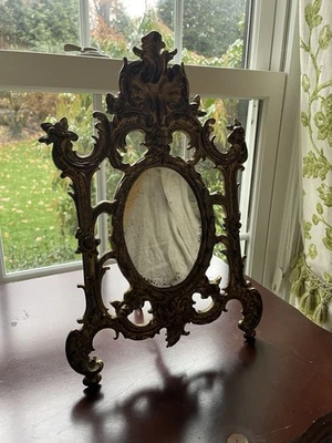 Espejo de mesa antiguo Foto 1 de 3