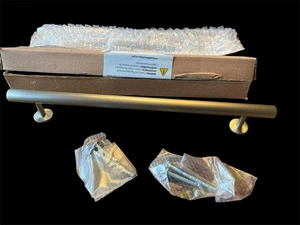 Verstellbare runde gebürstete Nickel-Finish Schrank Möbel Bar Ziehgriff.  - Bild 1 von 3