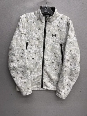 Under Armour Jacket Men's Size Medium M Digital Arctic Snow Camo Rare - Image 1 of 4