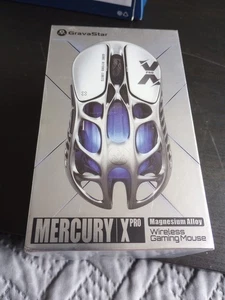 New Gravastar Mercury X Pro Wireless Gaming Mouse Model GS X PRO FREE SHIPPING - Afbeelding 1 van 5