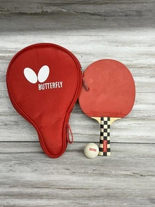 Supreme Butterfly Table Tennis Racket Set Checkerboard (Paddle & Bal (PO1018390) - Picture 1 of 7