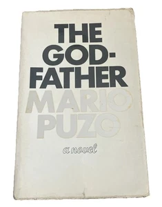 The Godfather Mario Puzo 1970 Print Vintage Book w/ Dust Jacket Collectible - Imagen 1 de 23