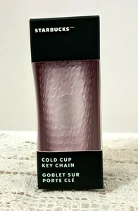 STARBUCKS COLD CUP SCHLÜSSELANHÄNGER PINK NEU IN OVP - Bild 1 von 6