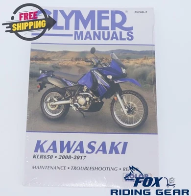 Manual de reparo Clymer Kawasaki KLR650 2008-2013 motocicleta - M240-2 - Imagem 1 de 4