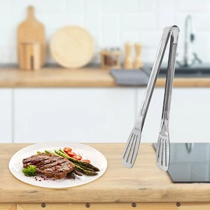 Küchenzange Edelstahl Grill Kochen Grillzange 11 Zoll - Bild 1 von 7