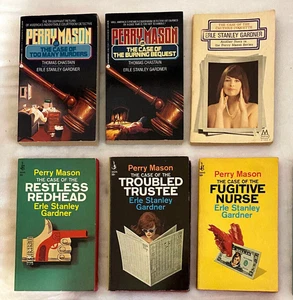 Perry Mason Erle Stanley Gardner EVERY TITLE A LOW $ GOOD READER + $4 SHIPPING ! - Imagen 1 de 8
