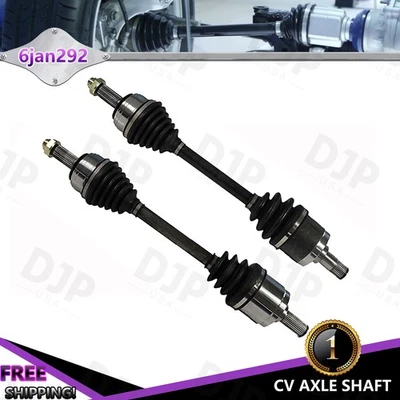 Front Driver & Passenger Pair CV Axle Shaft for Acura Integra 1.6L L4 1986-1989 Foto 1 de 4