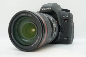 Canon Digital Slr Camera Lens Kit Full Size Eos 5D Mark Ii Ef 24-105Mm F4L Is Us - Picture 1 of 10