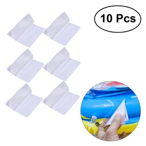 10 Pcs Tent Repair Patch Clear Mend Tape - Foto 1 di 9