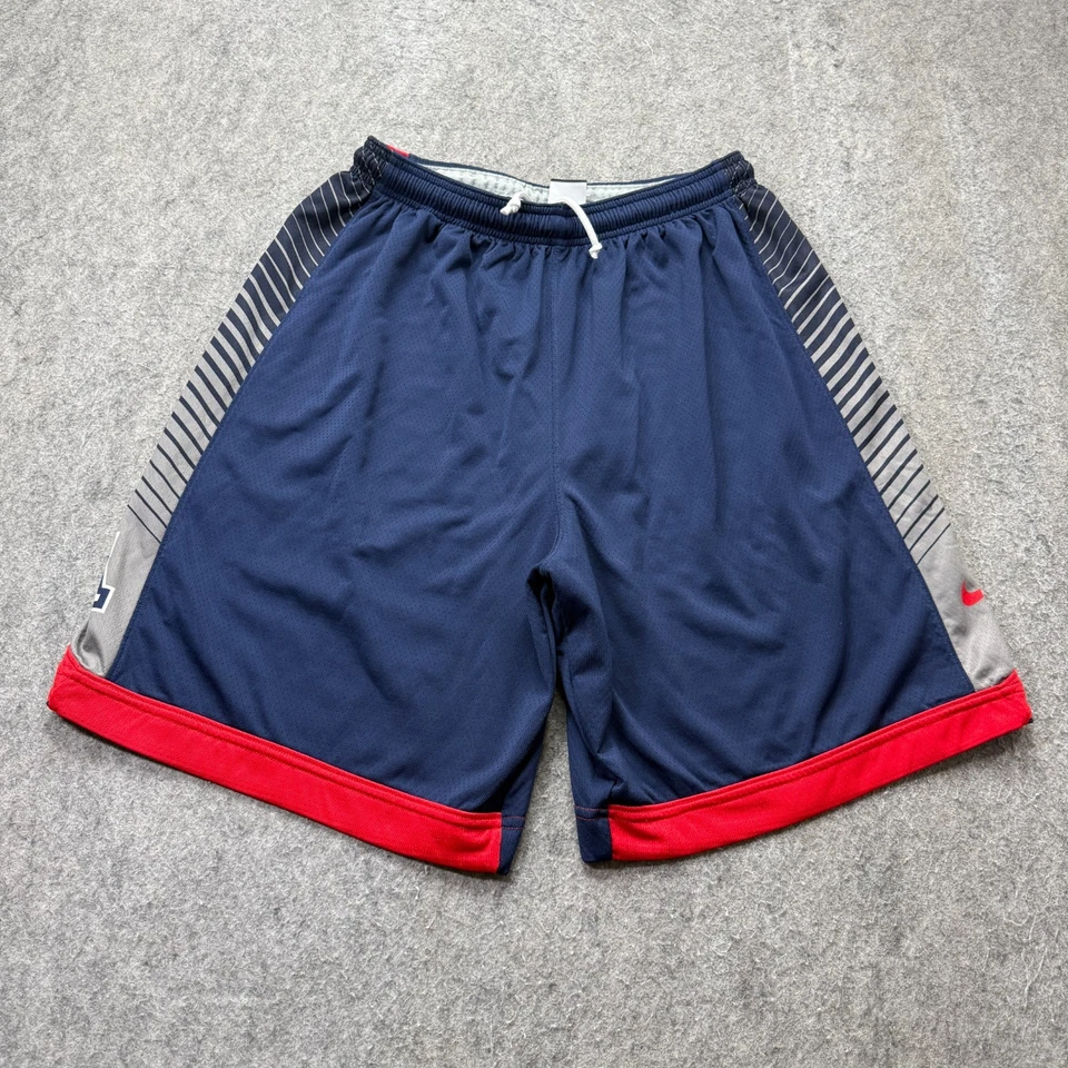 Arizona Wildcats Nike Basketball Shorts Men XL Blue Gray Red 9" Knit - Image 1 of 4