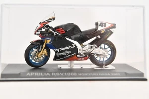 IXO Deagostini Aprilia RSV 1000 Haga 2002 1:24 Modell Motorrad Motorcycle - Bild 1 von 5