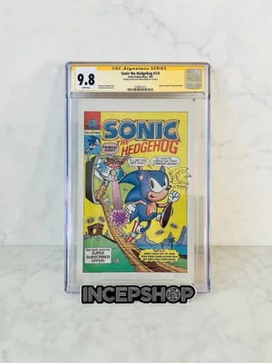Sonic The Hedgehog (Archie Comics) - Issue # 1/4 Brian Penry CGC SS 9.8 NM/M - Image 1 of 3
