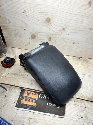 Apoyabrazos de cuero gris reposabrazos consola central 05-10 VW Jetta Rabbit GTI Golf MK5 Foto 1 de 4