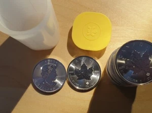 Silbermünzen Maple Leaf - 1 oz Kanada 2020 - 25 Stück - Bild 1 von 3