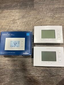 Emerson Sensi ST55 Wi-Fi Smart Thermostat for Smart Home Lot Of 2