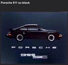 Porsche 911 S/C Black Out of Print Extremely Rare! Limited Quantities Car Poster
