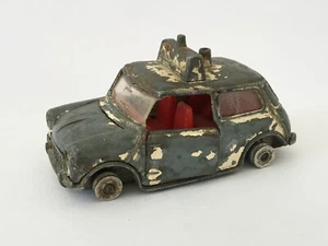 Vintage Meccano Ltd. Dinky Toys #250 H MINI Cooper Police Car Collectible - Picture 1 of 12