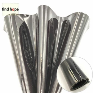 Bows Bag Foil Material Sheets Metallic Mirror Faux Leather PU Leatherette Fabric - Picture 1 of 16