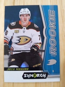 18-19 UD Synergy Rookie Blue Parallel #43 Josh Mahura /799 - Picture 1 of 3