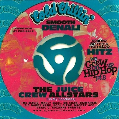 DJ SMOOTH DENALI - WE GREW UP ON HIP HOP PT. 8 - HIP HOP NYC MIXTAPE MIX CD - Image 1 of 2