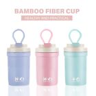 Eco Friendly Reusable Bamboo Travel Mug with Spoon - 500ml Coffee Cup and Foodie