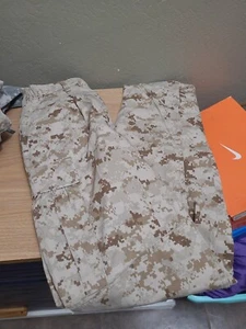 Pantalones USMC Desert Marpat MCCUU pequeños largos ropa americana - Imagen 1 de 5