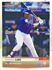 Robinson Cano 2019 Topps Now NEW YORK METS Road To Opening Day #OD-261 - SP /306