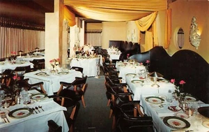 The Edgewater Hotel The Rigadoon Dining Room Scene Madison,WI Vtg 60's Postcard  - Imagen 1 de 2