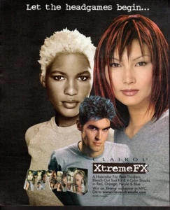 Publicidad impresa Hair Clairol Herbal Essence Haircolor Xtreme FX Headgames - Imagen 1 de 1