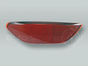 Cubierta reflector parachoques trasero roja adecuada para PORSCHE Cayenne 2011-2014 - Imagen 1 de 2