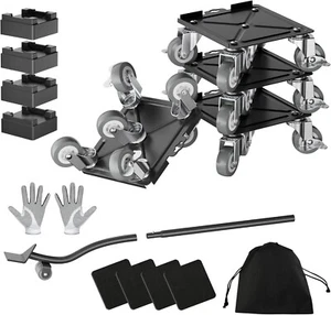 Furniture Dolly,Furniture Mover Pro Set,Furniture Lifter with 5 360° Rotatable - Picture 1 of 6