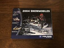 2004 Vintage Polaris Snowmobile Full Line Pocket Size Brochure