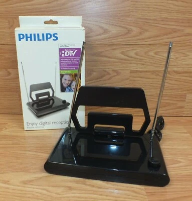 Antena de TV digital pasiva interior Philips (SDV1125T/27) UHF/VHF/FM  Foto 1 de 4