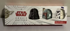 Williams Sonoma Star Wars Ausstechformen 4er Set Neu mit Etikett Yoda Darth Boba Fett - Bild 1 von 9