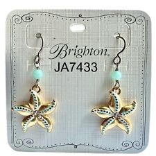 Brighton Paradise Cove Petite Starfish French Wire Earrings JA7433 MSRP $54 NWT