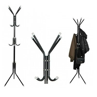 ATTACCAPANNI APPENDIABITI PIANTANA DA TERRA STAND NERO APPENDI ABITI INGRESSO