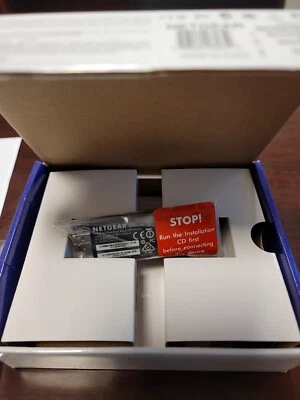 Adaptador USB NETGEAR WNDA4100-100NAS Inalámbrico WiFi Doble Banda N900 Nuevo, Sellado Foto 1 de 4