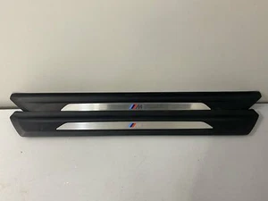 BMW 4 Cabrio F33 M-Pack Door Sill Trim Plates 2015 8054525 8054526 OEM - Foto 1 di 11