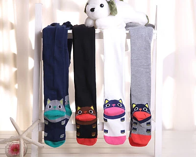 Модные девочки Kid колготки чулок колготки шланг с милый Cat ноги низ S размер - Изображение 1 из 4