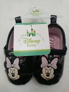 Disney Baby Minnie Mouse Saddle Shoes 6/9 Months - Picture 1 of 3