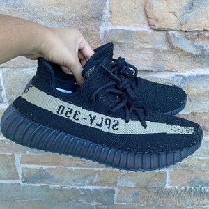 yeezy green stripe