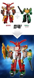 Hello Carbot "Armor Force & King Dizer" Transformer Combination Robot Toy Set - Picture 1 of 7